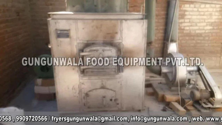 Circular Fryer With Wooden Heat Exchanger