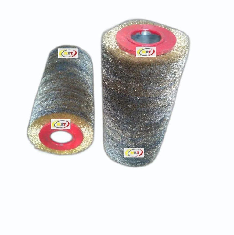 Circular Heavy Long Brass Wire Brush