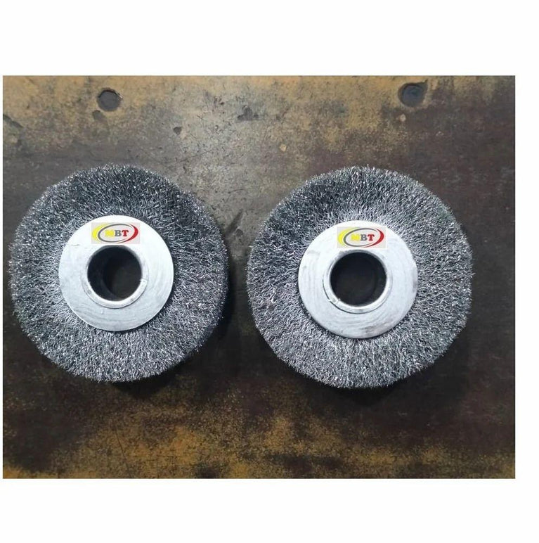 Circular Wire Brush Soft for Saw Blade Scrap Cleaning