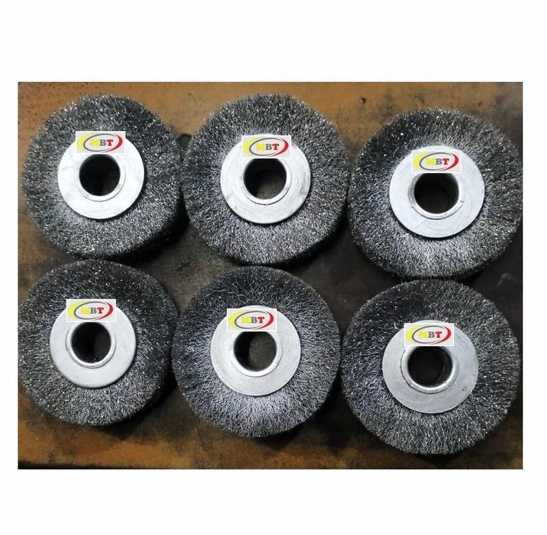 Circular Wire Brush Soft for Saw Blade Scrap Cleaning