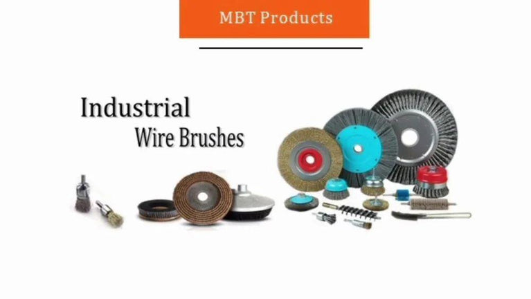 Circular Wire Brush Soft for Saw Blade Scrap Cleaning