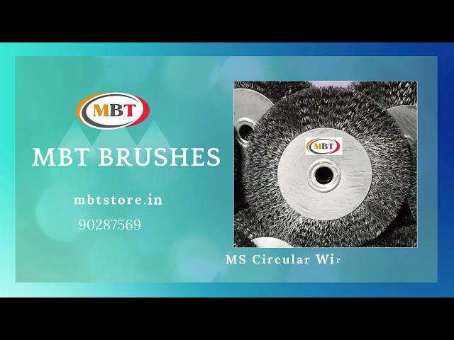 Circular Wire Wheel Brush