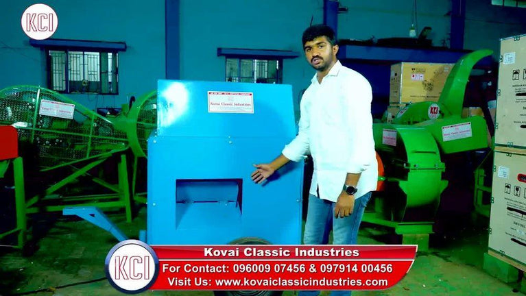 Coconut Dehusking Machine - 3 HP