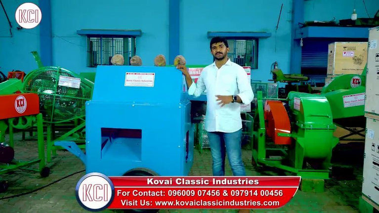 Coconut Dehusking Machine - 3 HP