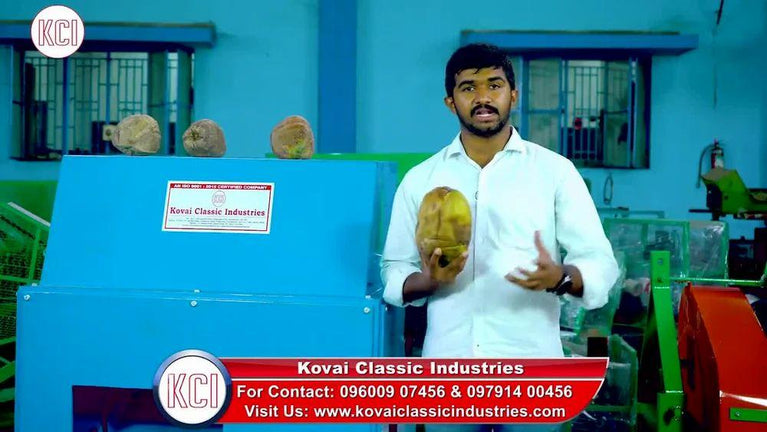 Coconut Dehusking Machine - 3 HP