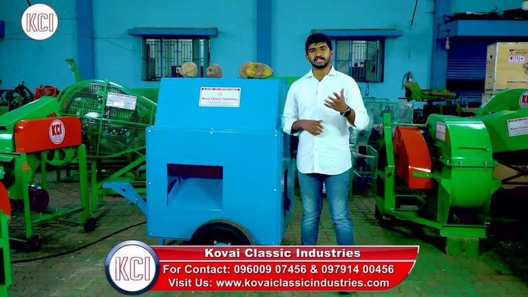 Coconut Dehusking Machine - 3 HP