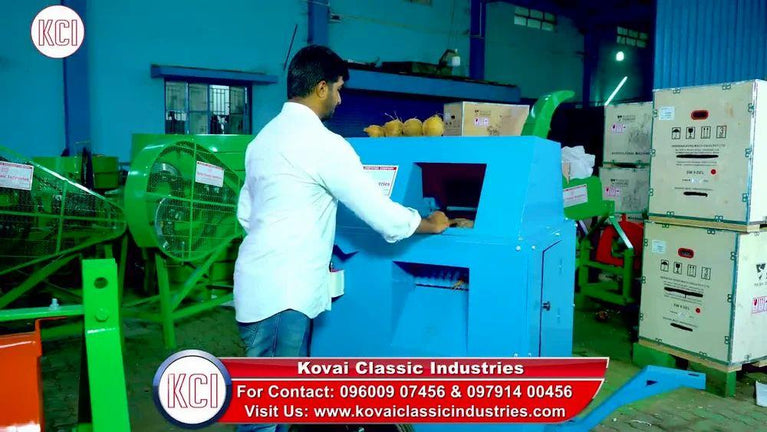 Coconut Dehusking Machine - 3 HP
