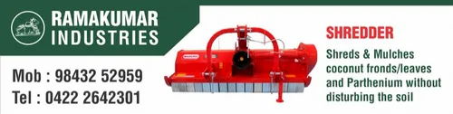 Coconut Leaf Frond Shredder