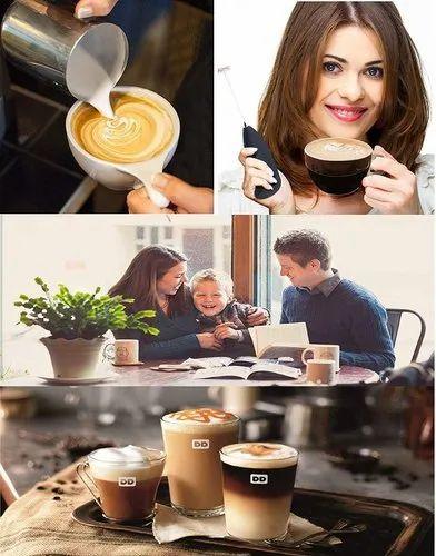 Coffee Bitter - Electric Handheld Milk Wand Mixer Frother For Latte Coffee Hot Milk Hand Blender
