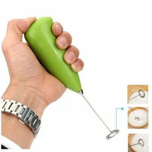Coffee Bitter - Electric Handheld Milk Wand Mixer Frother For Latte Coffee Hot Milk Hand Blender
