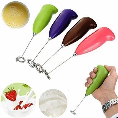 Coffee Bitter - Electric Handheld Milk Wand Mixer Frother For Latte Coffee Hot Milk Hand Blender