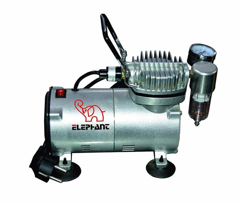 Combo Elephant mini air compressor AS-18 + Painter Airbrush AB-19