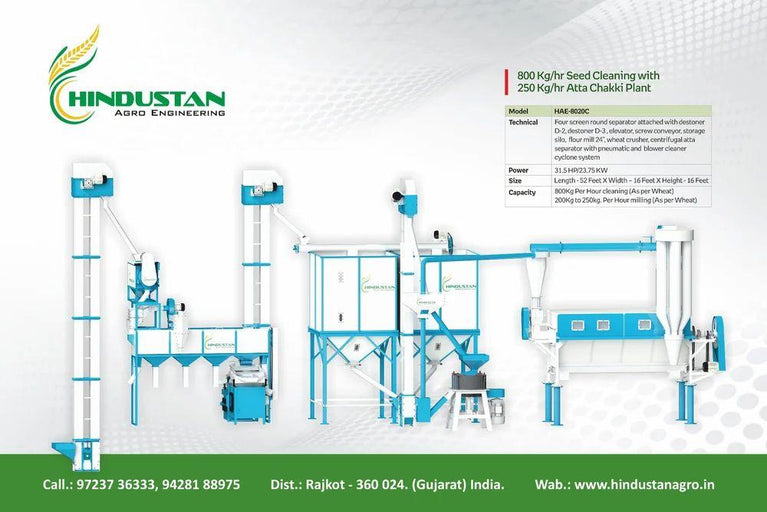 Commercial Atta Chakki Plant