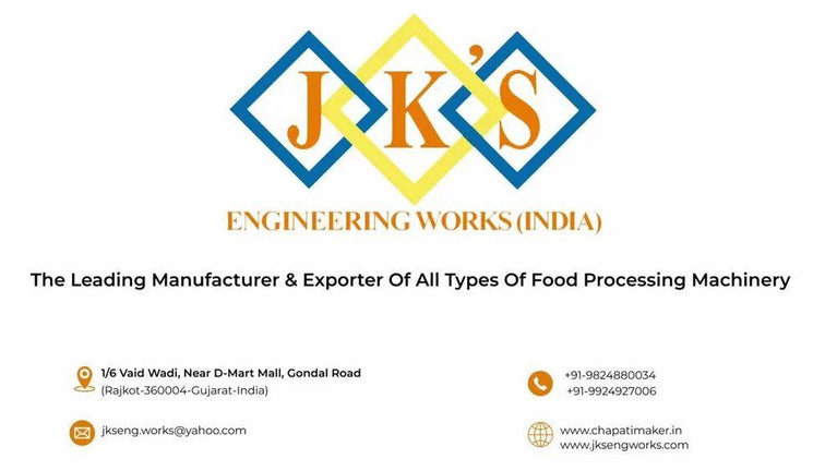 Commercial Automatic Roti Making Machine
