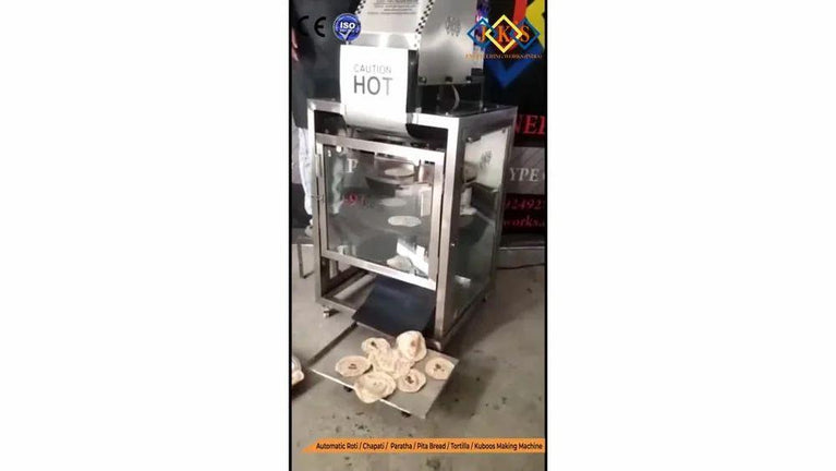 Commercial Automatic Roti Making Machine