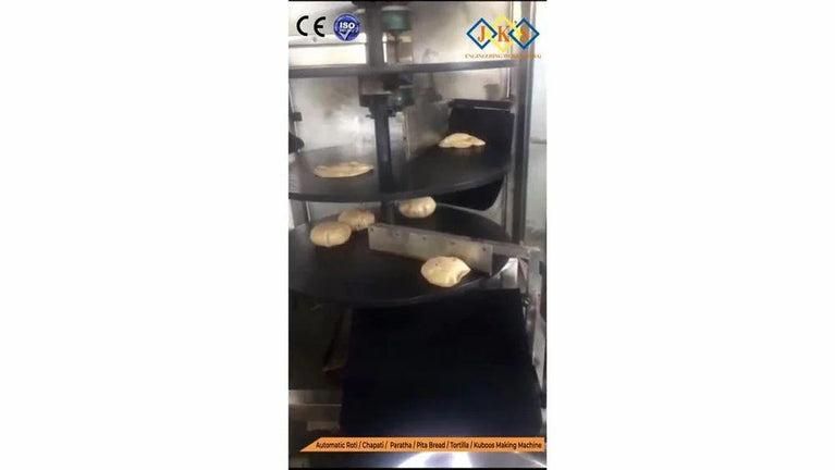 Commercial Automatic Roti Making Machine