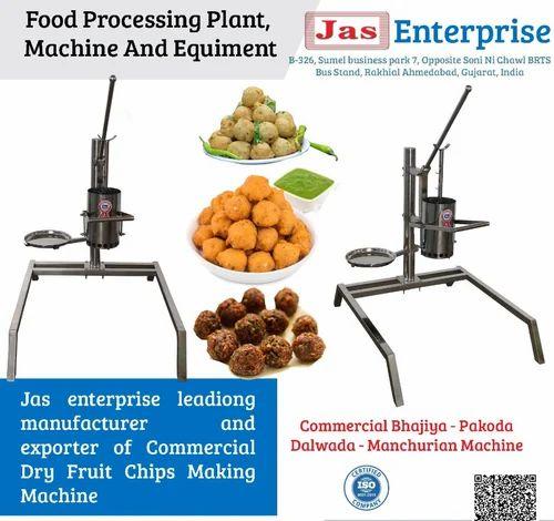 Commercial Bhajiya - Pakoda Dalwada - Manchurian Machine