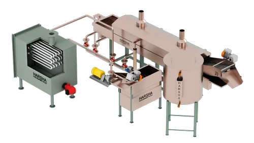 Continuous Fryer Machine