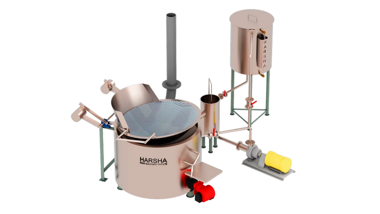 Continuous Fryer Machine