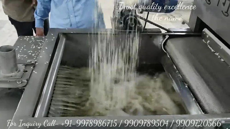 Continuous Namkeen Fryer With Wooden Heat Exchanger