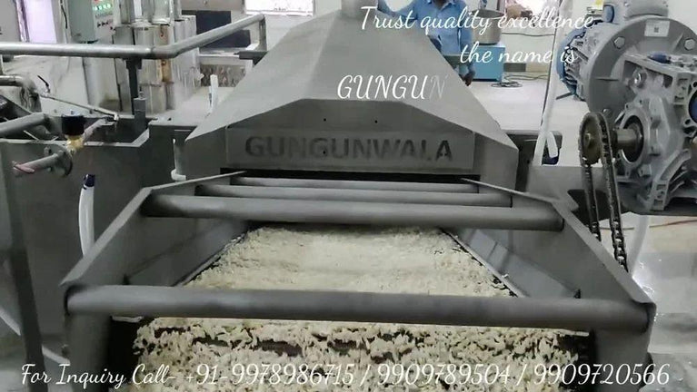 Continuous Namkeen Fryer With Wooden Heat Exchanger