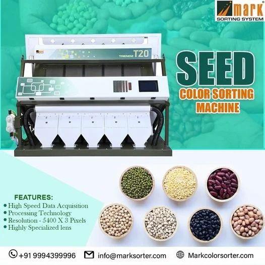 Cotton Seeds Color Sorter Machine / Seeds Sorting Machine / Pulses Sorter