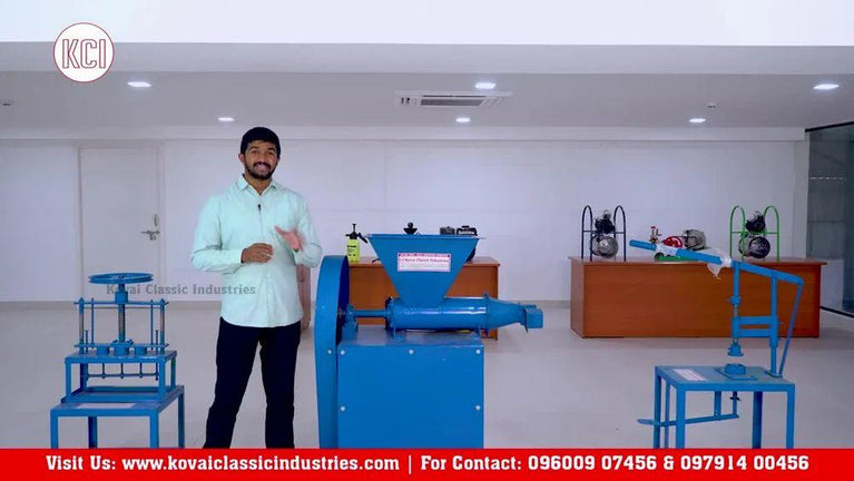 गाय के गोबर से दीया बनाने की मशीन
