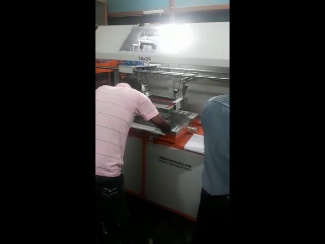 Deluxe Flat Screen Printing Machine