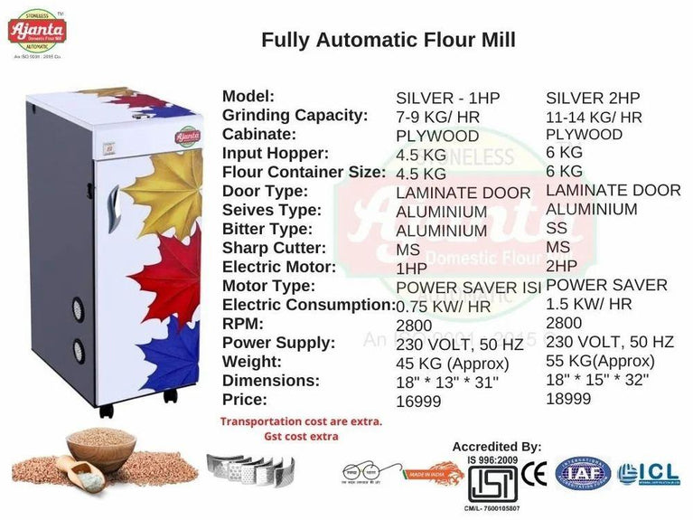 Domestic Flour Mill In Chennai