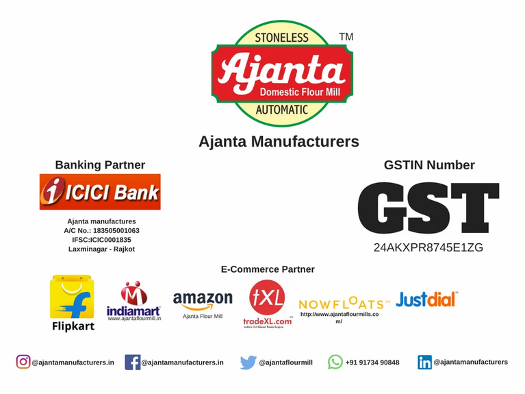 Domestic flour mill in Andhra Pradesh