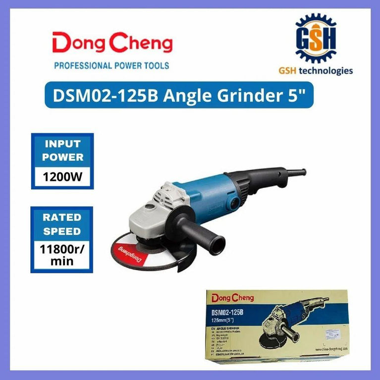 Dongcheng Dsm02 125b Angle Grinder