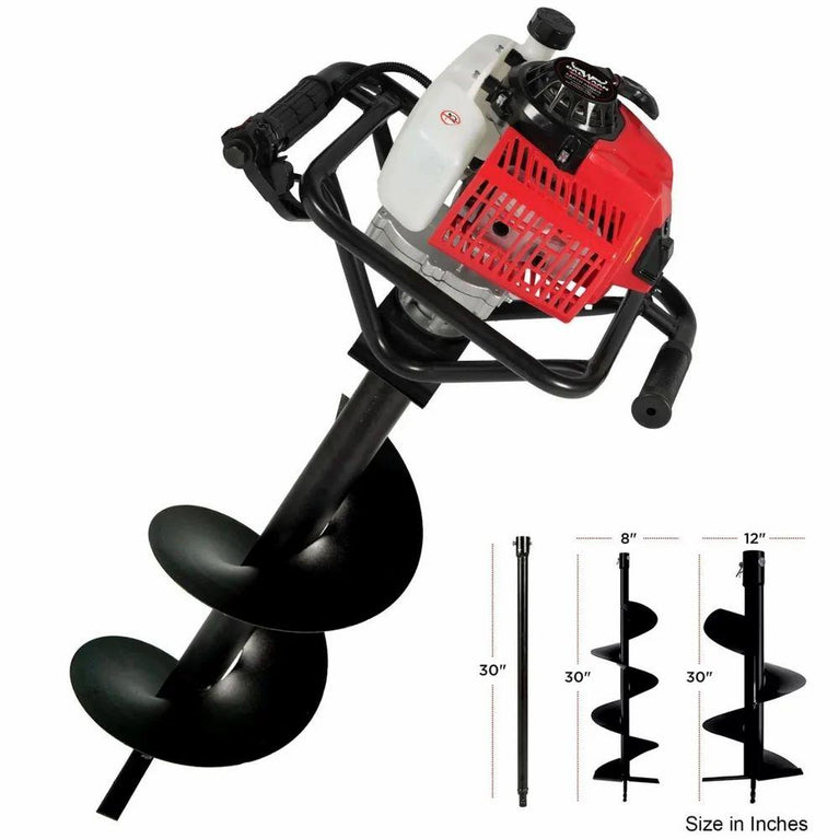 Earth Auger Wheel Type 3.5 HP / 68 Cc