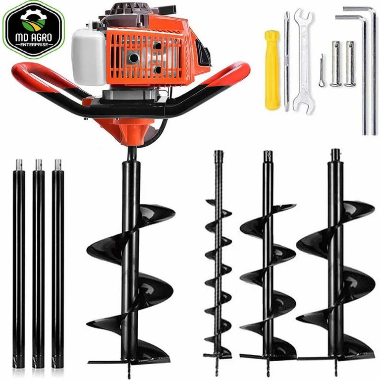 Earth Soil Land Auger Digger Drill Machine