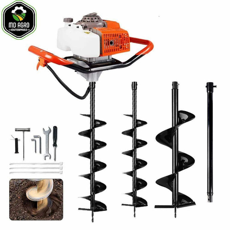 Earth Soil Land Auger Digger Drill Machine