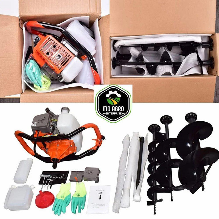 Earth Soil Land Auger Digger Drill Machine
