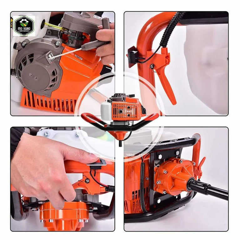 Earth Soil Land Auger Digger Drill Machine