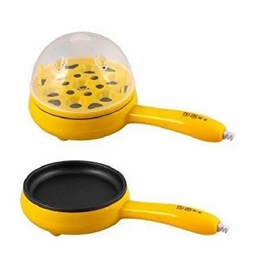 Electric 7 Egg Boiler Poacher with Handle Compact