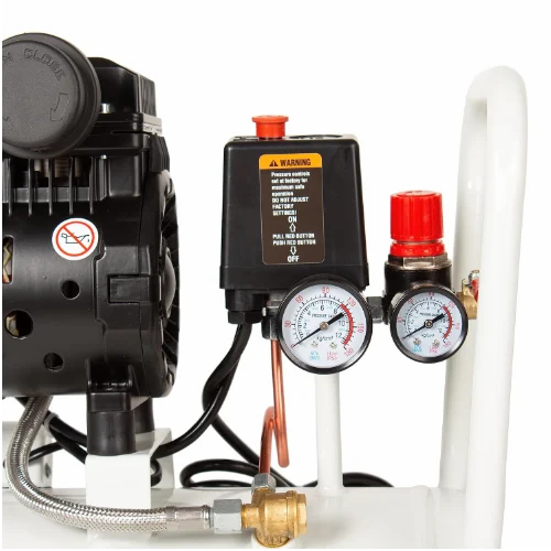 Elephant 1.5 HP Oil Free & Noiseless Air Compressor 24 Litre 100% Copper Winding (AC24DC).