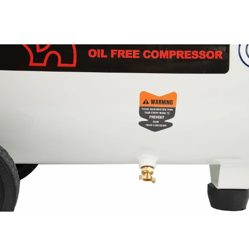 Elephant 1.5 HP Oil Free & Noiseless Air Compressor 24 Litre 100% Copper Winding (AC24DC).