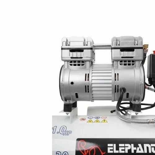 Elephant 1 HP Oil Free & Noiseless Air Compressor 30 Litre 100% Copper Winding (AC30DC)