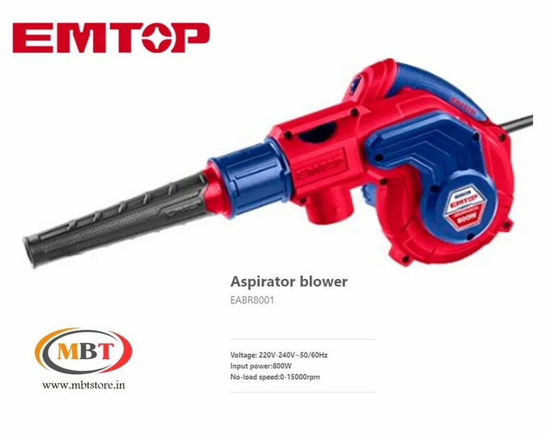 Emtop  EABR8001 Vacuum Cleaner And Aspirator Blower