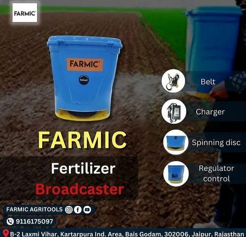 Fertilizer Broadcaster Battery Operated FARMIC
