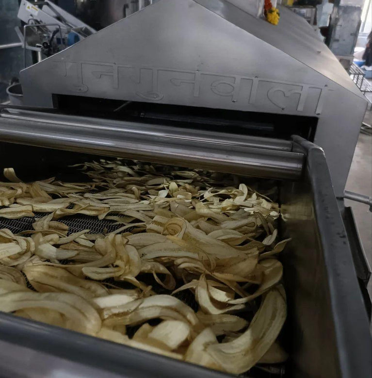 Fully Automatic Banana Plantain Chips Line