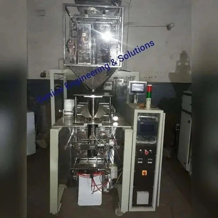 पूर्णतः स्वचालित कॉलर प्रकार दो सिर रैखिक तौलने वाला यंत्र