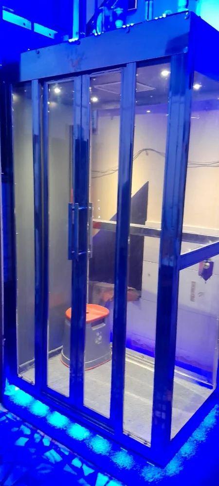 Glass  Cabin Hoist Dump Waiter Elevator