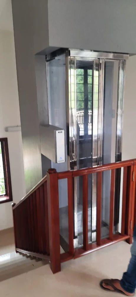 Glass  Cabin Hoist Dump Waiter Elevator
