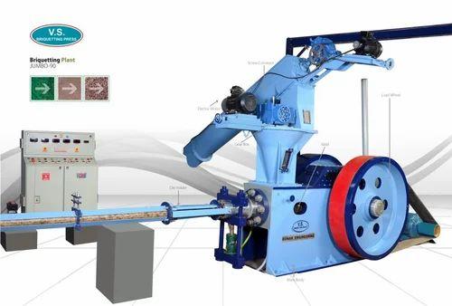 Groundnut Shell Briquetting Machine