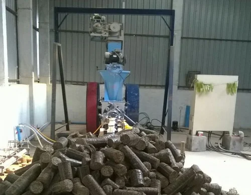 Groundnut Shell Briquetting Machine