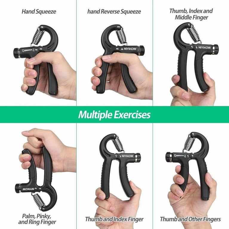 HAND GRIP - Adjustable Spring Hand Exerciser