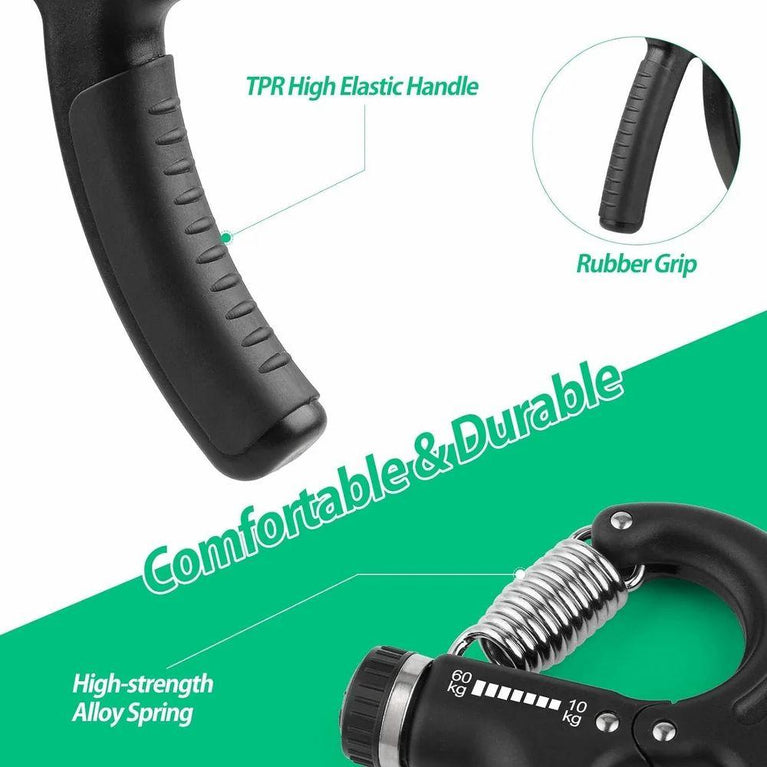 HAND GRIP - Adjustable Spring Hand Exerciser